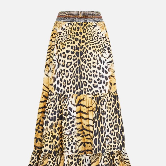 Camilla Dresses & Skirts - Camilla Leopard & Tiger Print Maxi Skirt